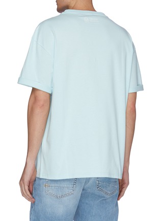 Back View - Click To Enlarge - DENHAM - 'Rising Sun' boxy T-shirt
