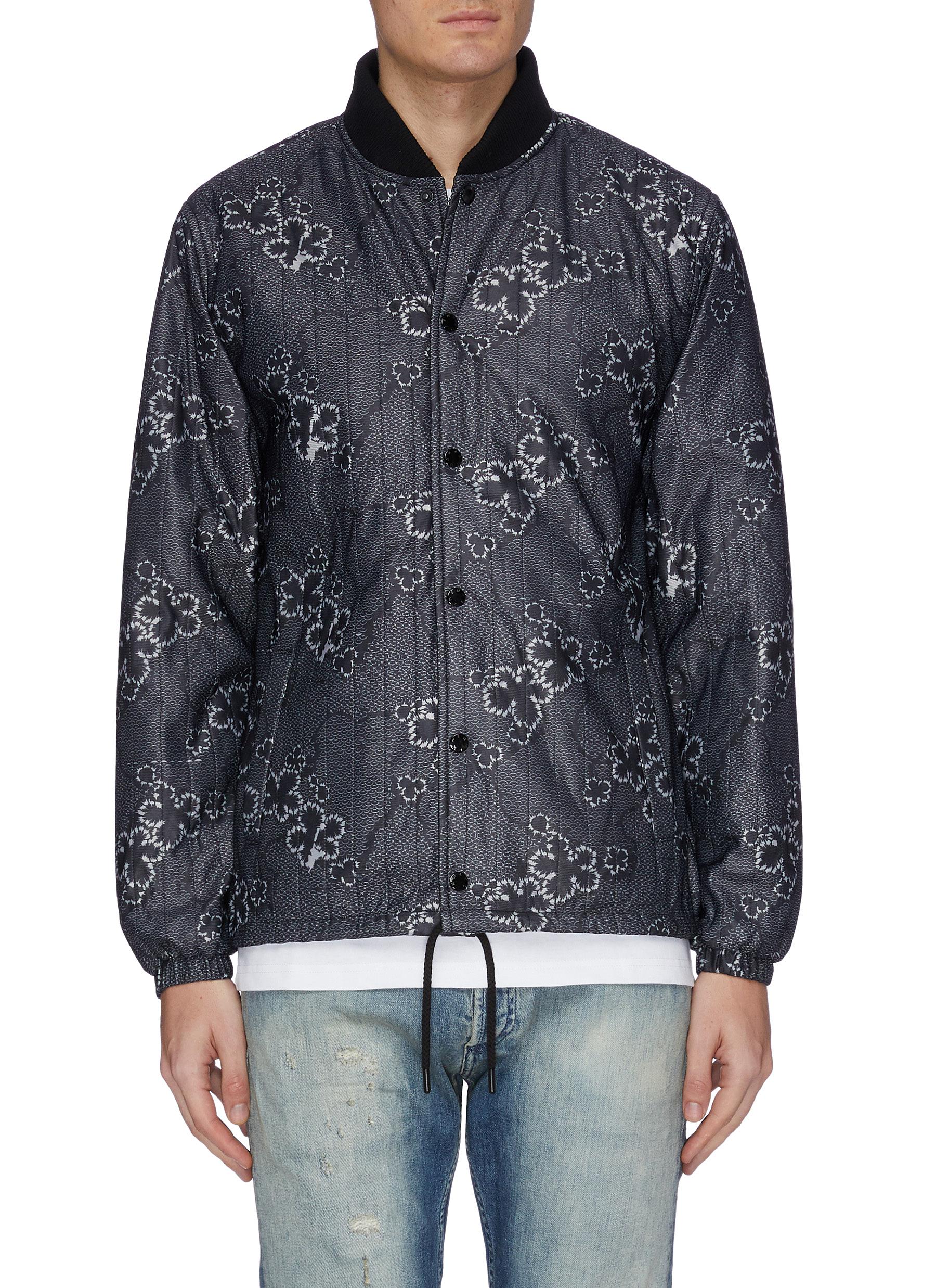 coach floral jacket