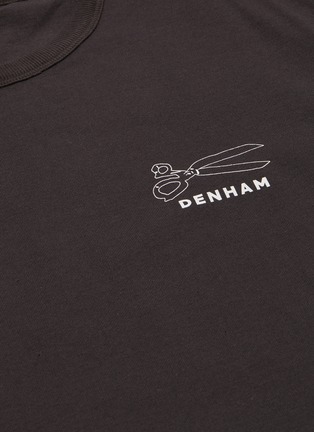  - DENHAM - 'Aloha' slogan graphic print back T-shirt