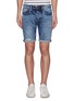 Main View - Click To Enlarge - DENHAM - 'Razor' ripped skinny denim shorts