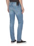 Back View - Click To Enlarge - DENHAM - 'Bolt' rip-and-repair skinny jeans