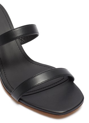 Detail View - Click To Enlarge - MANSUR GAVRIEL - Double strap leather sandals