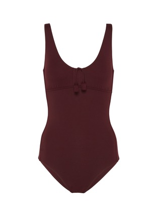 Main View - Click To Enlarge - ERES - 'Kobucha' tassel one-piece swimsuit