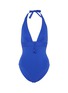Main View - Click To Enlarge - ERES - 'Oolongcha' tassel halterneck one-piece swimsuit
