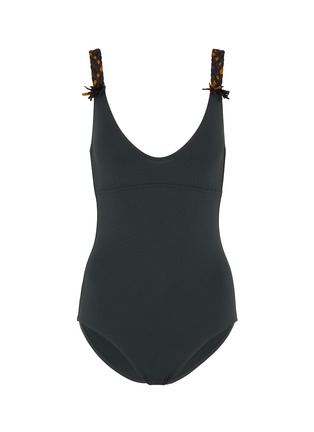 Main View - Click To Enlarge - ERES - 'Mezcal' braided strap one-piece swimsuit