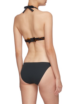 Back View - Click To Enlarge - ERES - 'Bambuco' braided trim bikini bottoms