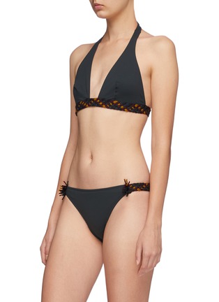 Front View - Click To Enlarge - ERES - 'Bambuco' braided trim bikini bottoms
