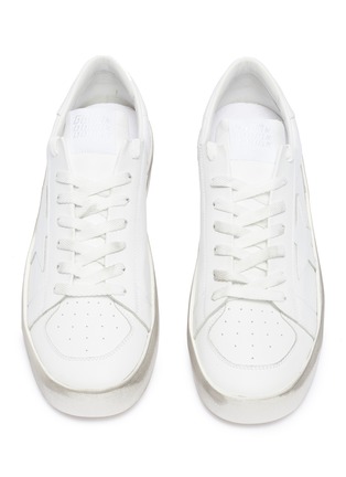 Detail View - Click To Enlarge - GOLDEN GOOSE - 'Stardan' leather sneakers