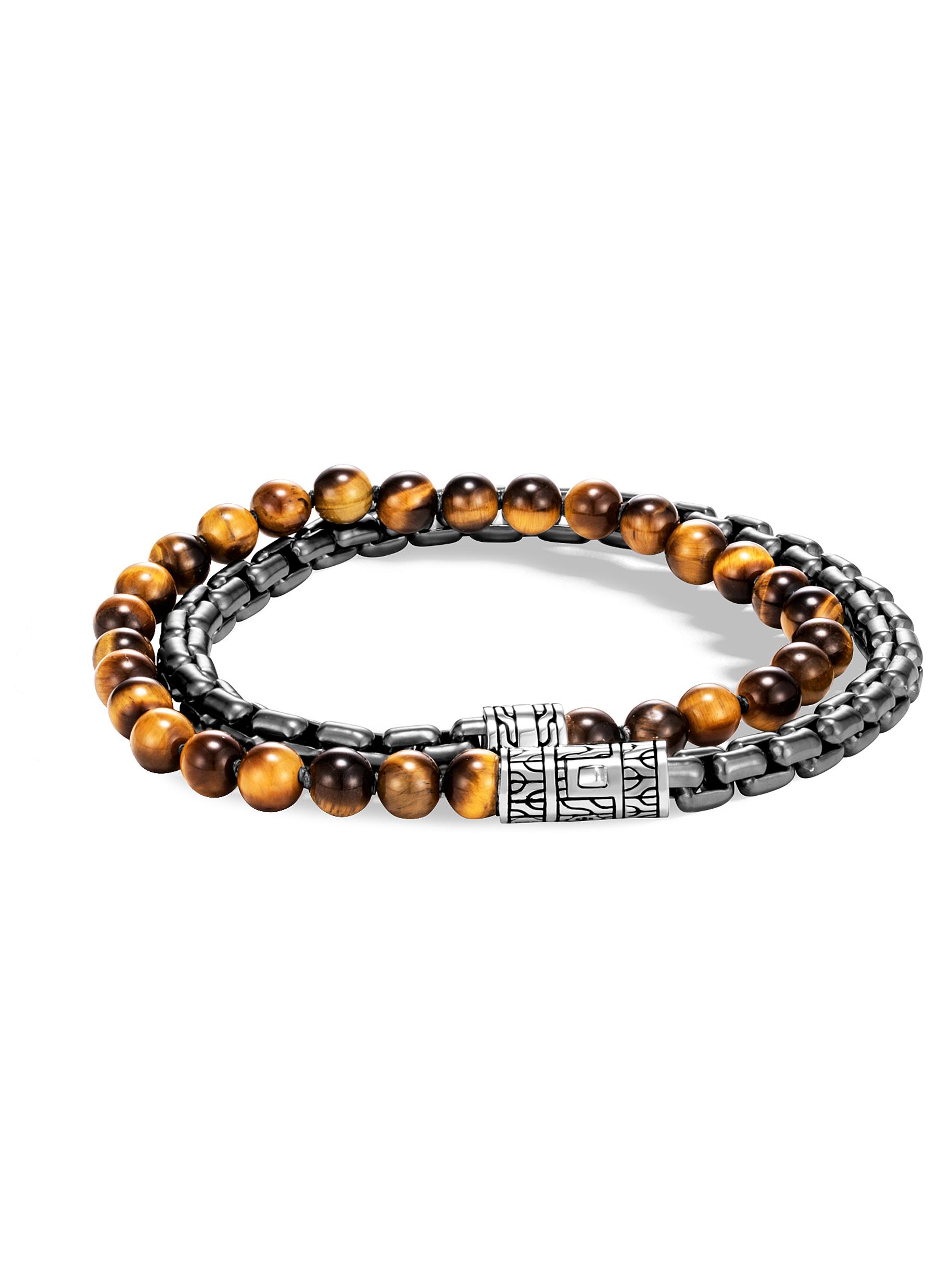 tiger eye bead bracelet