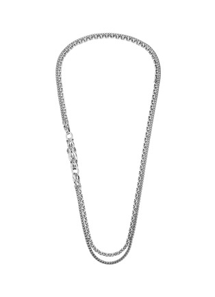 Main View - Click To Enlarge - JOHN HARDY - 'Asli Classic Chain' silver double row necklace