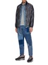 Figure View - Click To Enlarge - FDMTL - Boro patchwork jeans
