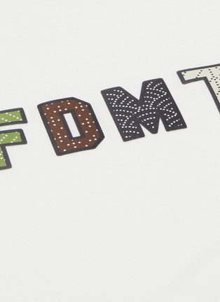  - FDMTL - Logo patch raglan sweatshirt