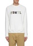 Main View - Click To Enlarge - FDMTL - Logo patch raglan sweatshirt