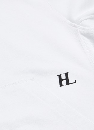  - HELMUT LANG - 'HL' monogram print hoodie