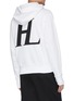 Back View - Click To Enlarge - HELMUT LANG - 'HL' monogram print hoodie