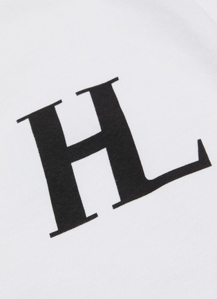  - HELMUT LANG - 'HL' monogram print T-shirt