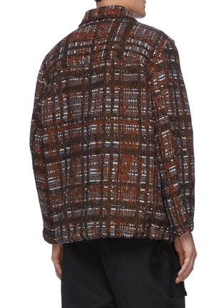 Back View - Click To Enlarge - SONG FOR THE MUTE - Woven shirt jacket