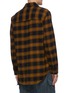 Back View - Click To Enlarge - SONG FOR THE MUTE - Check plaid flannel shirt