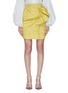 Main View - Click To Enlarge - SILVIA TCHERASSI - 'Willow' gathered ruffle drape blossom print mini skirt