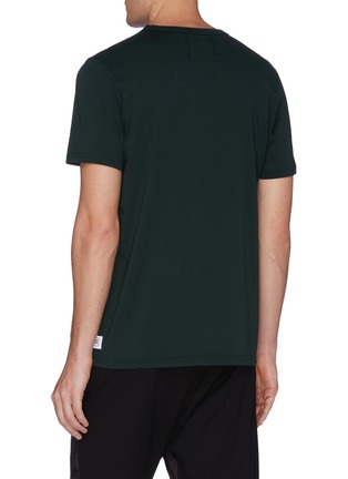 Back View - Click To Enlarge - REIGNING CHAMP - Logo print T-shirt