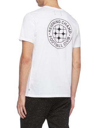 Back View - Click To Enlarge - REIGNING CHAMP - 'RCFC' logo print T-shirt