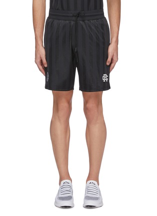 Main View - Click To Enlarge - REIGNING CHAMP - 'RCFC' logo print stripe shorts