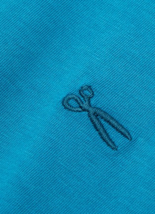  - DENHAM - Scissors logo embroidered T-shirt