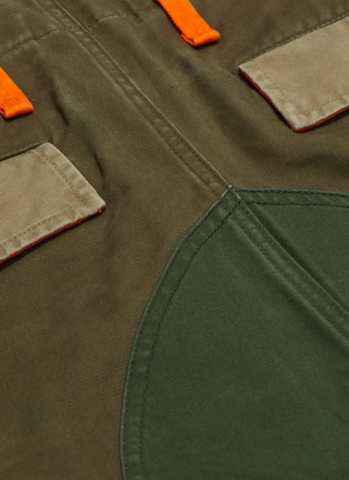  - DENHAM - 'Nato' patchwork cargo pockets twill pants