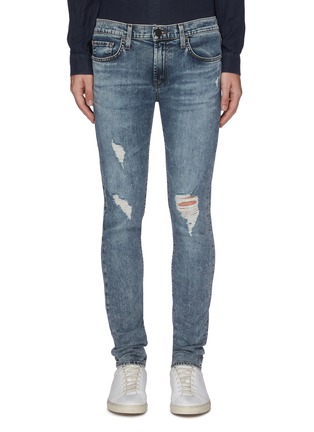 Main View - Click To Enlarge - J BRAND - 'Mick' ripped skinny jeans