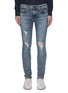 Main View - Click To Enlarge - J BRAND - 'Mick' ripped skinny jeans