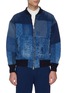 Main View - Click To Enlarge - FDMTL - Boro patchwork bomber jacket