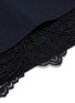 Detail View - Click To Enlarge - SELF-PORTRAIT - Lace trim underlay drape panel skirt