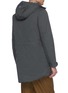 Back View - Click To Enlarge - SAVE THE DUCK - Faux fur lined hooded parka