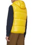 Back View - Click To Enlarge - SAVE THE DUCK - Plumtech® lined hooded puffer vest
