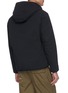 Back View - Click To Enlarge - SAVE THE DUCK - Faux fur lined hooded jacket