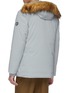 Back View - Click To Enlarge - SAVE THE DUCK - Plumtech® lined fur hood parka