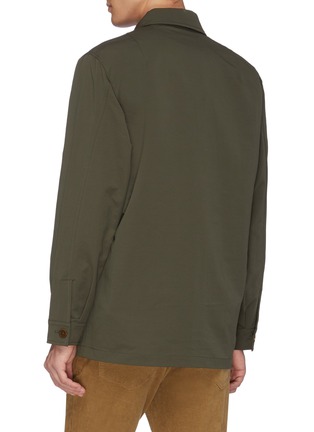 Back View - Click To Enlarge - NORSE PROJECTS - 'Kyle Travel' shirt jacket
