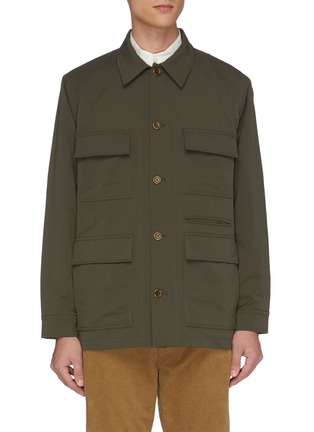 Main View - Click To Enlarge - NORSE PROJECTS - 'Kyle Travel' shirt jacket