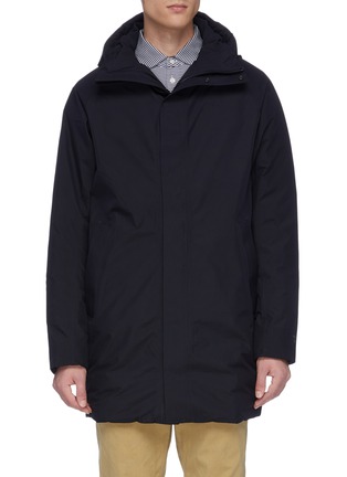Main View - Click To Enlarge Main View - Click To Enlarge - NORSE PROJECTS - 'Rokkvi 5.0' Gore-Tex waterproof down hooded parka
