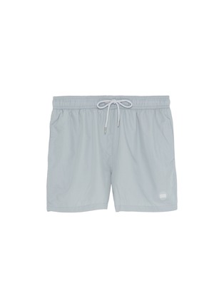 Main View - Click To Enlarge - TOPMAN - Linen blend swim shorts