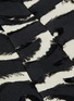 Detail View - Click To Enlarge - OSCAR DE LA RENTA - Zebra fil coupé pleated sleeveless dress