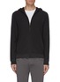 Main View - Click To Enlarge - JAMES PERSE - Reverse thermal knit hoodie