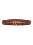 Main View - Click To Enlarge - VALENTINO GARAVANI - Valentino Garavani 'VLOGO' buckle leather belt