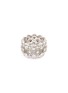 Main View - Click To Enlarge - BUCCELLATI - Tulle' diamond White gold openwork ring