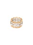 Main View - Click To Enlarge - BUCCELLATI - 'Rombi Eternelle' diamond gold openwork ring