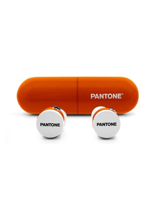 Main View - Click To Enlarge - PANTONE - True wireless earphones – Orange