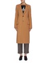 Main View - Click To Enlarge - BOTTEGA VENETA - Belted back notched lapel wool coat