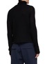 Back View - Click To Enlarge - BOTTEGA VENETA - Cashmere turtleneck sweater