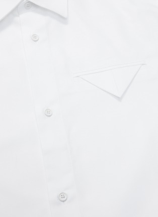  - BOTTEGA VENETA - Fold jetted pocket Oxford shirt