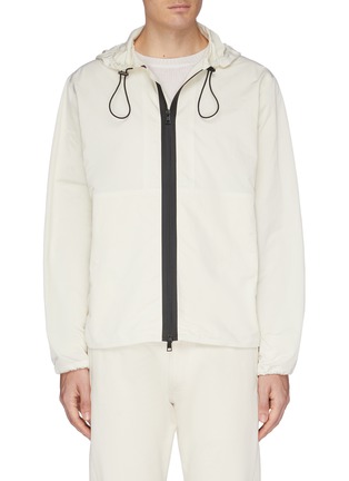 Main View - Click To Enlarge - BOTTEGA VENETA - Water resistant hooded jacket
